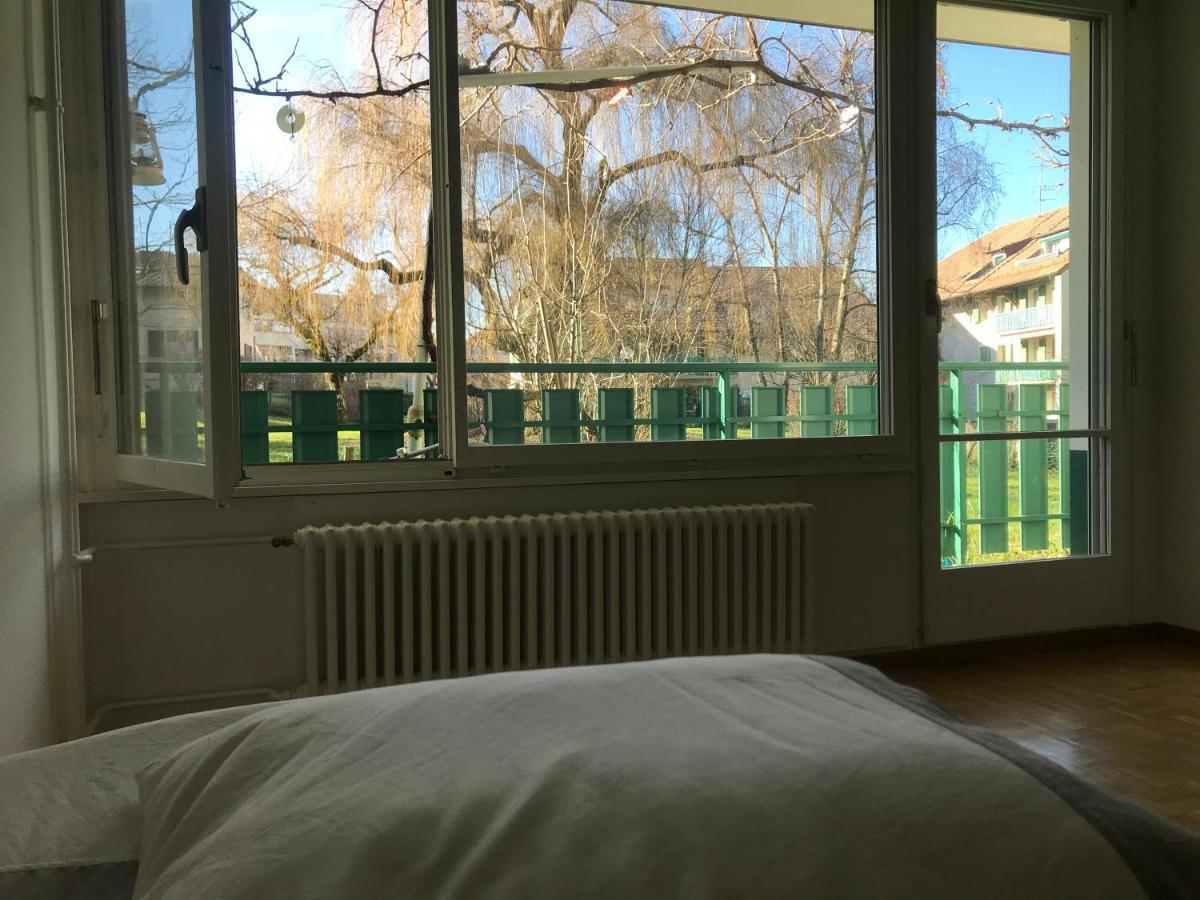 Geneva Bernex - Shared Appartement Roomate Homestay - Tramway 14 Tpg - Viarhona Exterior foto