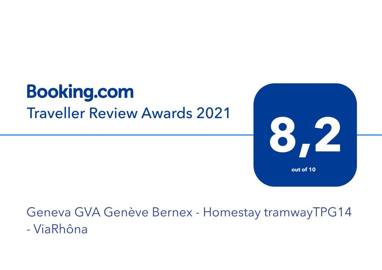 Geneva Bernex - Shared Appartement Roomate Homestay - Tramway 14 Tpg - Viarhona Exterior foto